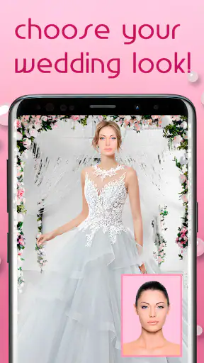 Hochzeitskleid Bildbearbeitung screenshot