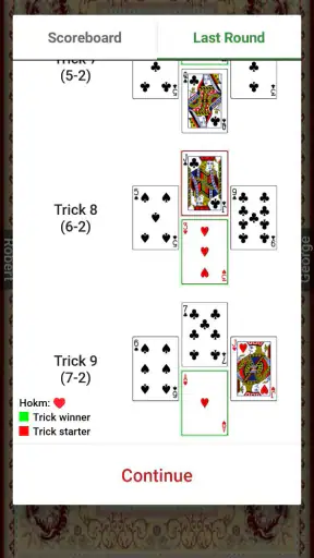 Hokm screenshot