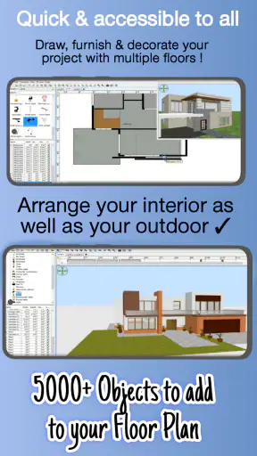 Home Plan Creator Floorplan 3D screenshot