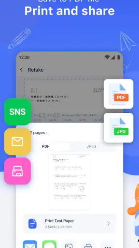 Homework Scanner: Remove Notes screenshot