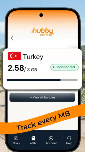 Hubby eSIM screenshot