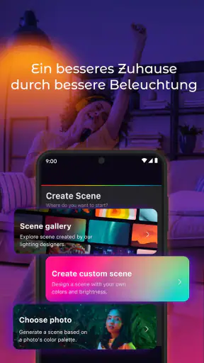 Hue Licht App Fernbedienung screenshot