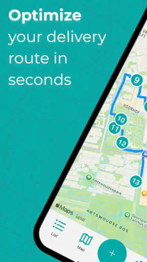 IBI - multi stop Routenplaner screenshot