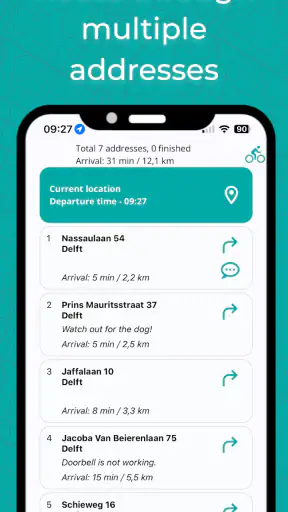 IBI - multi stop Routenplaner screenshot