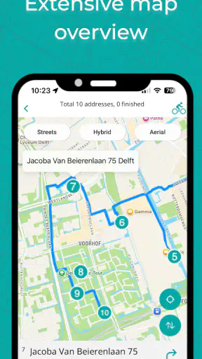 IBI - multi stop Routenplaner screenshot