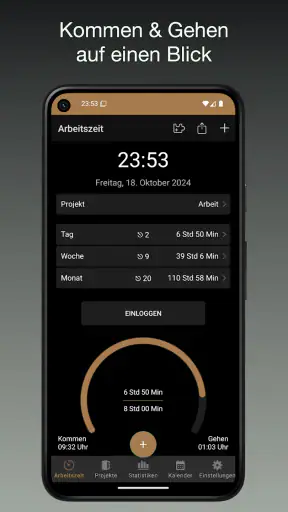 iboChron -Arbeitszeiterfassung screenshot