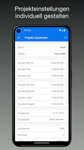 iboChron -Arbeitszeiterfassung screenshot