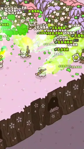 Idle Cat Gunner: Shooter RPG screenshot