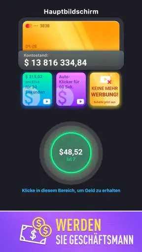 Idle Startup: Reichtum Klicker screenshot
