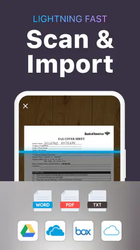 iFax - Faxe vom Telefon senden screenshot