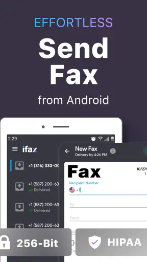 iFax - Faxe vom Telefon senden screenshot