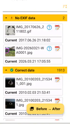 Image & Video Date Fixer screenshot