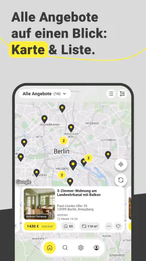 Immobilien Bot. Wohnung finden screenshot