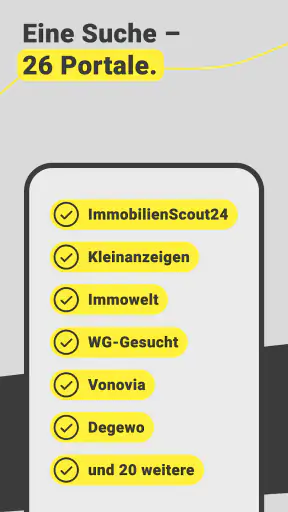 Immobilien Bot. Wohnung finden screenshot