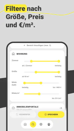 Immobilien Bot. Wohnung finden screenshot