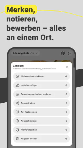 Immobilien Bot. Wohnung finden screenshot