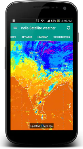 India Satellite Weather screenshot