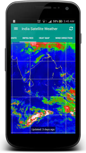 India Satellite Weather screenshot
