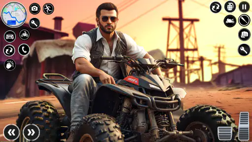 Indische Gangster-Bike-Spiele screenshot