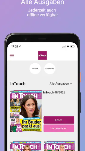 InTouch - ePaper screenshot