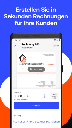 Invoice2go: Rechnung schreiben screenshot