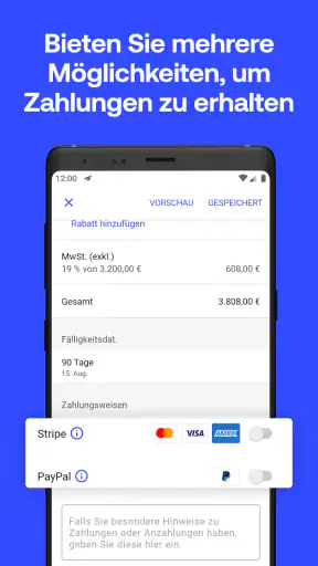 Invoice2go: Rechnung schreiben screenshot