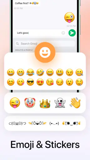 iphone 15 Keyboard Fonts Emoji screenshot