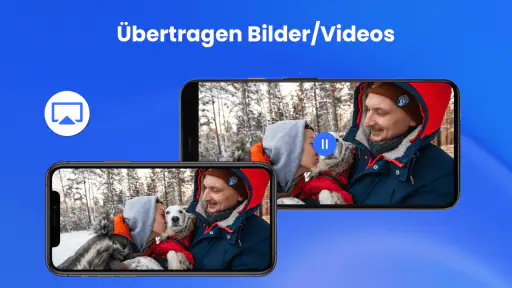 iPhone auf TV Spiegeln AirPlay screenshot