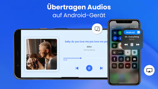 iPhone auf TV Spiegeln AirPlay screenshot