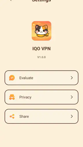 IQO VPN-You just wanna connect screenshot