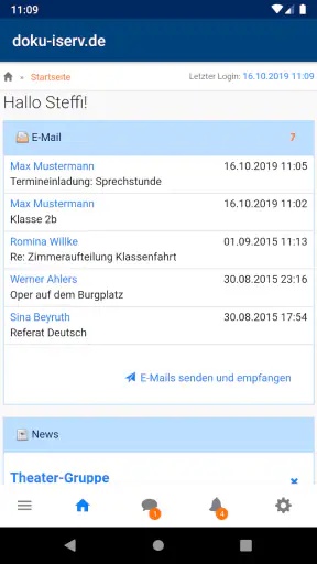 IServ screenshot
