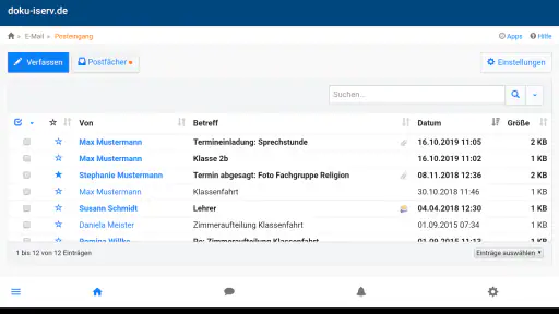 IServ screenshot