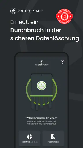 iShredder Daten sicher löschen screenshot