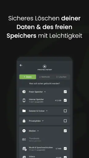 iShredder Daten sicher löschen screenshot