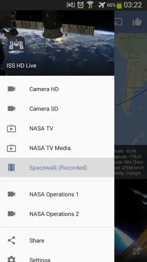 ISS Live Now: Unsere Erde Live screenshot