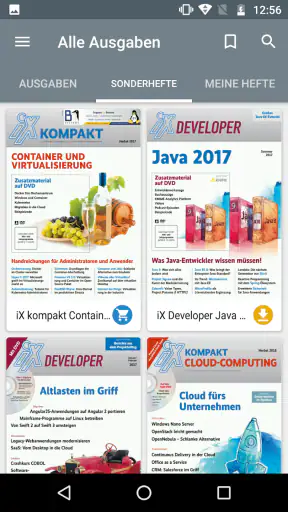 iX Magazin screenshot