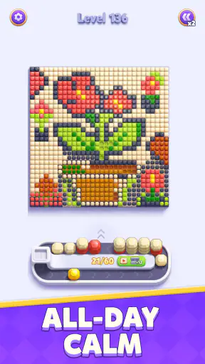Jewel Loop - Coloring Sort screenshot