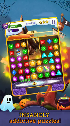 Jewel Mania: Halloween screenshot