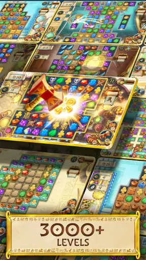 Jewels of Egypt: 3 Gewinnt screenshot