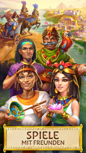 Jewels of Egypt: 3 Gewinnt screenshot