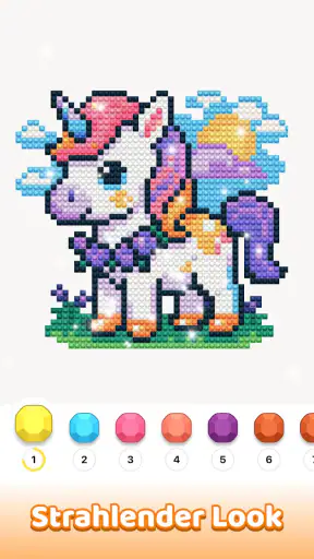 Jewelscapes: Color by Number screenshot