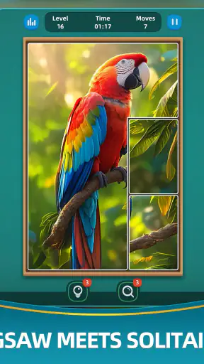 Jigtile: Jigsaw Solitaire screenshot
