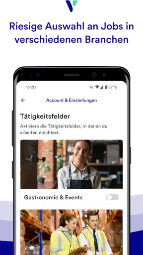 jobvalley – Studentenjobs screenshot