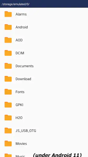 JS USB OTG screenshot
