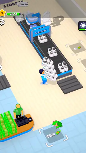 Just Step: Werkstatt-Tycoon screenshot