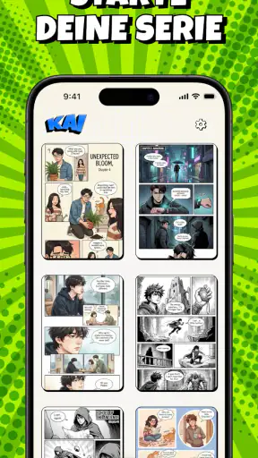 KAI: Erstellen Comic, Manga screenshot