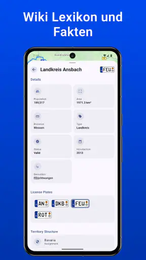 Kennzeichen sammeln und Wiki screenshot