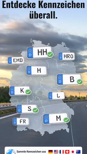 Kennzeichenalbum screenshot