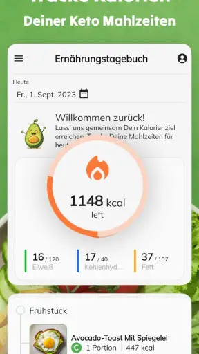 Ketogene Ernährung: KetoPal screenshot