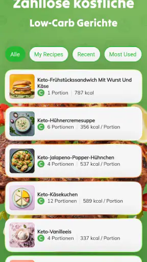 Ketogene Ernährung: KetoPal screenshot